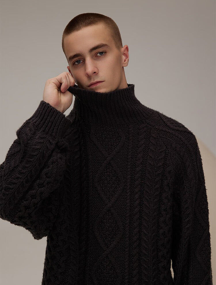 FEAR OF GOD ESSENTIALS 22 vintage twist turtleneck sweater