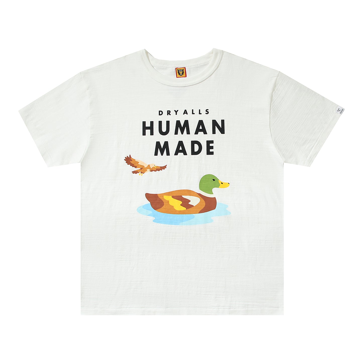 Human Made Swimming Duck Logo Tee White