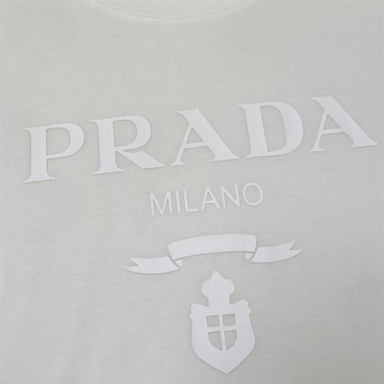 PRADA COTTON T-SHIRT WHITE – PT009