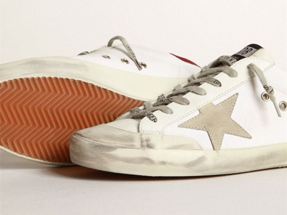 أحذية سنيكرز سوبر ستار من GOLDEN GOOSE مع غطاء مطاطي للمقدمة