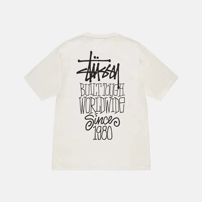 STUSSY SINCE 1980 TEE WHITE