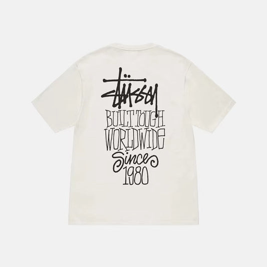 STUSSY SINCE 1980 TEE WHITE