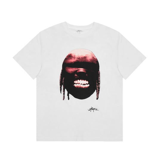 Travis Scott Primitive Print T shirt White