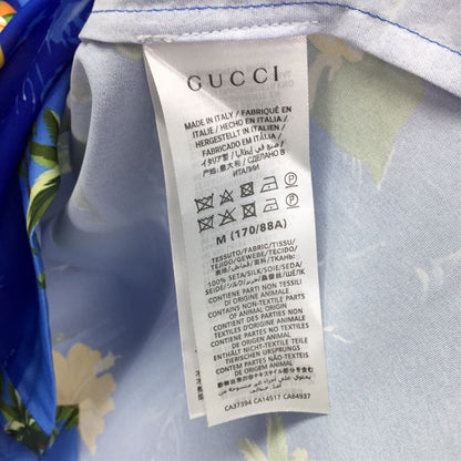 GUCCI PRINTED COTTON POPLIN BOWLING SHIRT – GGS022