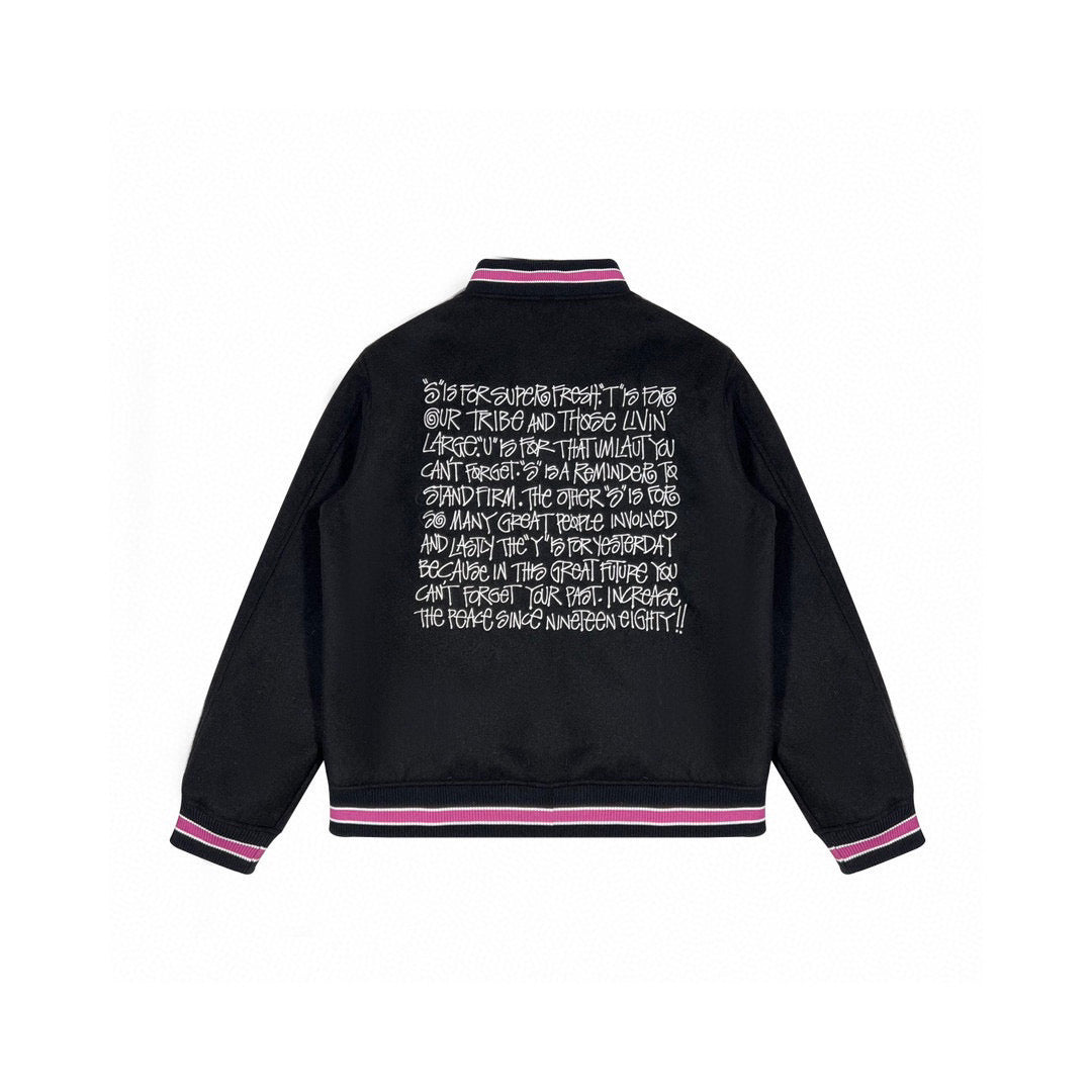 STUSSY  JACKET BLACK
