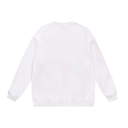 A Bathing Ape College Graffiti Letters Print Hoodie White