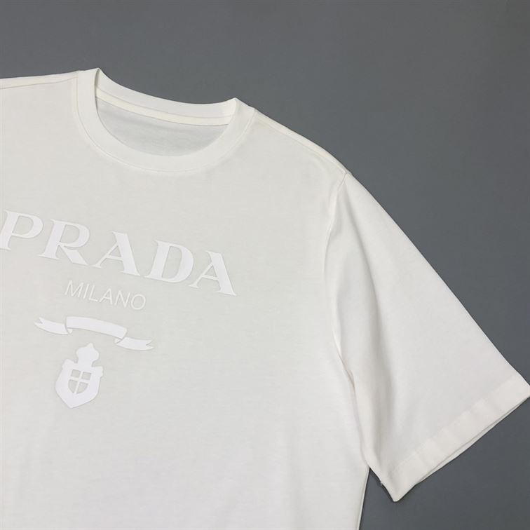 PRADA COTTON T-SHIRT WHITE – PT009