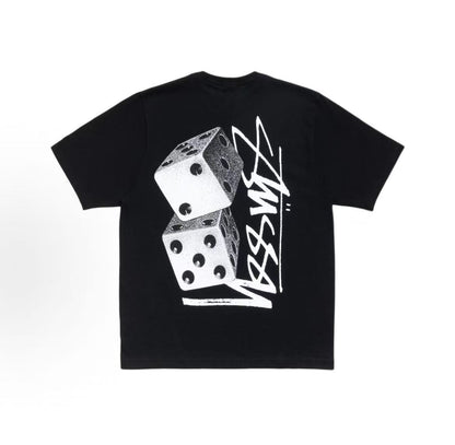 Stussy SS26 Classic Loose Dice Logo Short-Sleeved T-Shirt (The same style for both men and women)