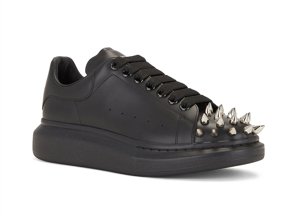 Alexander Mcqueen Oversized   Black & Silver