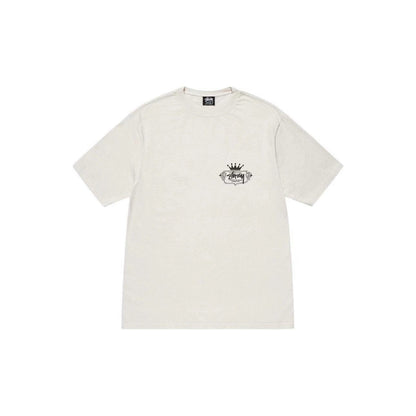 STUSSY 1980 CROWN TEE BEIGE