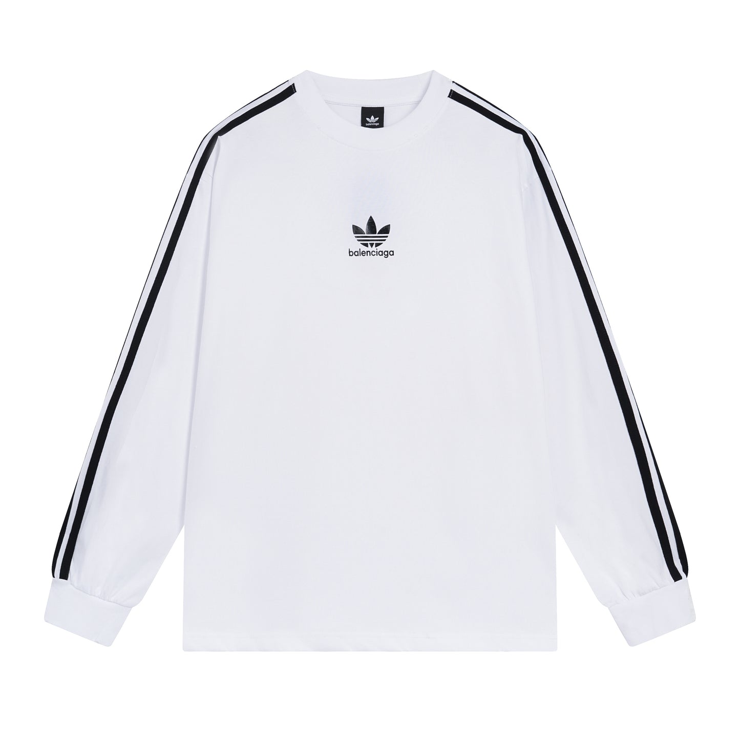 Balenciga jointly Adidas logo tee p105 white