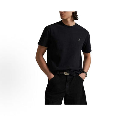 Ralph Lauren SS26 Logo Embroidered Round-neck Cotton Short-sleeve T-shirt - Customized Slim-fit Men's Style