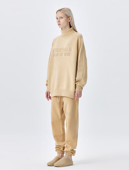 FEAR OF GOD ESSENTIALS 23 double stitch turtleneck sweater