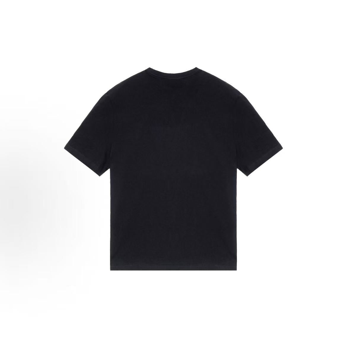 GUCCI Ancient Grecian SS21 Letter-Printed Loose Round-neck Short-sleeved T-Shirt for Men - Black