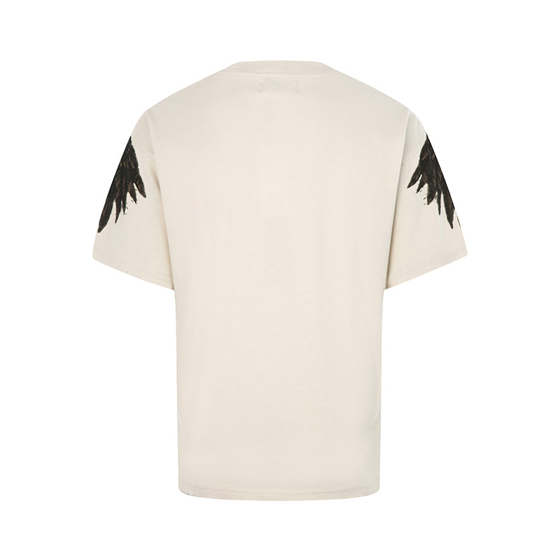 REPRESENT FEARLESS  BEIGE TEE