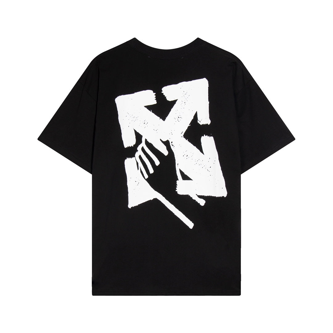 Off-White Hand Arrow Logo Print T-Shirt