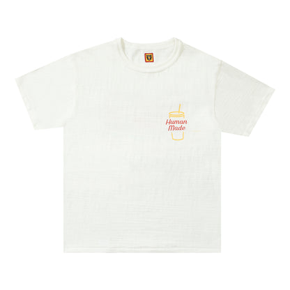 Human Made Hamburger Logo Tee White