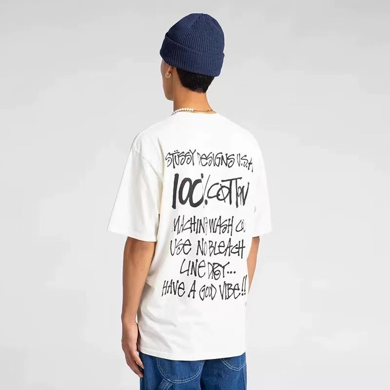 STUSSY 100% CREATIVE TEE APRICOT