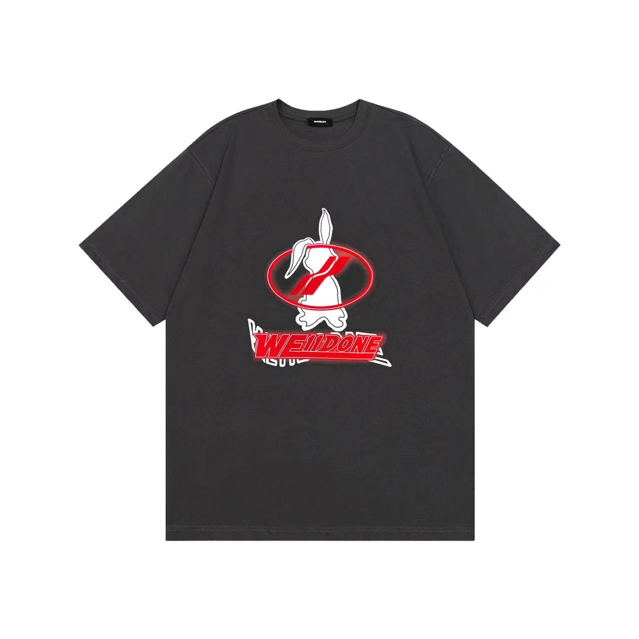 WE11DONE Rabbit Logo Tee Grey