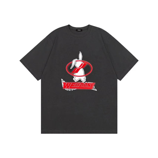 WE11DONE Rabbit Logo Tee Grey