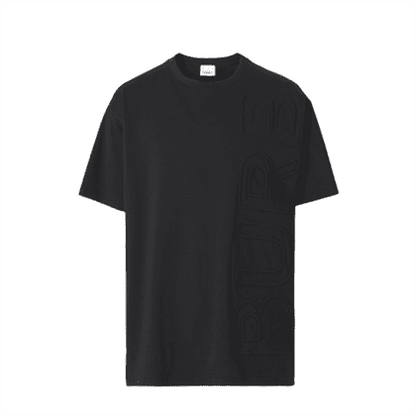 BURBERRY EMBOSSED LOGO COTTON OVERSIZED T-SHIRT – BRS025