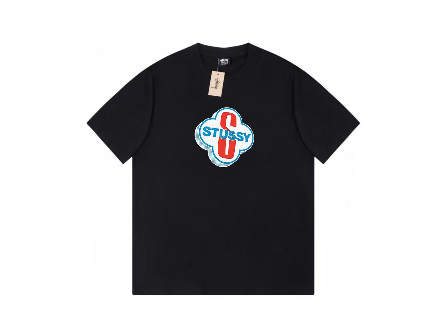 STUSSY 3D LOGO TEE BLACK