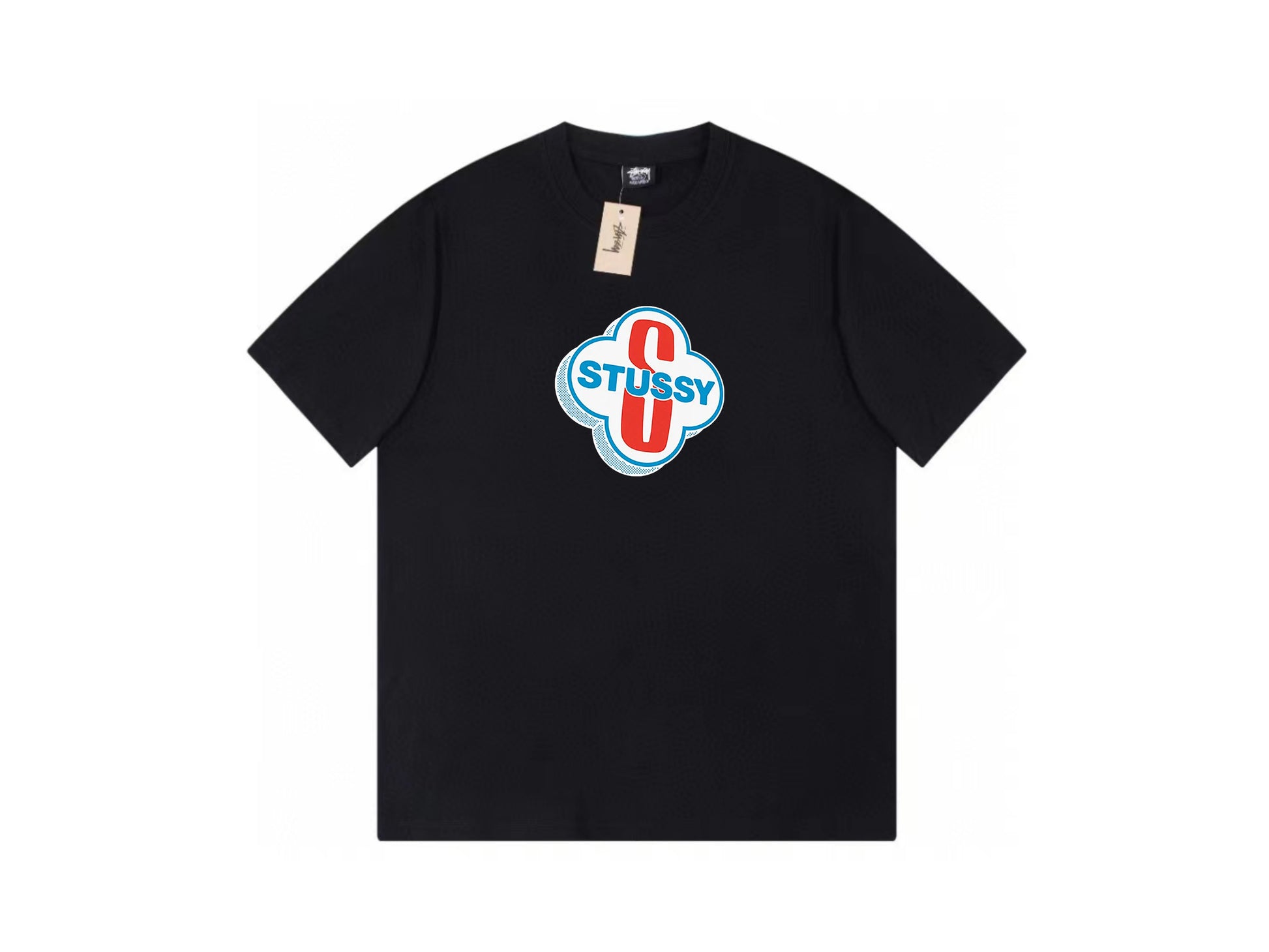 STUSSY 3D LOGO TEE BLACK