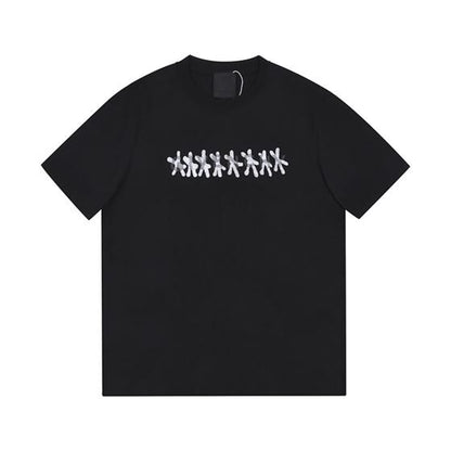 GIVENCHY SLIM FIT T-SHIRT WITH TAG EFFECT – GTS009