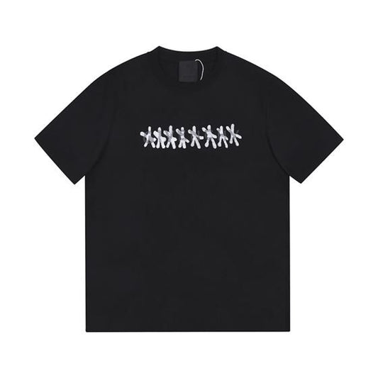 GIVENCHY SLIM FIT T-SHIRT WITH TAG EFFECT – GTS009