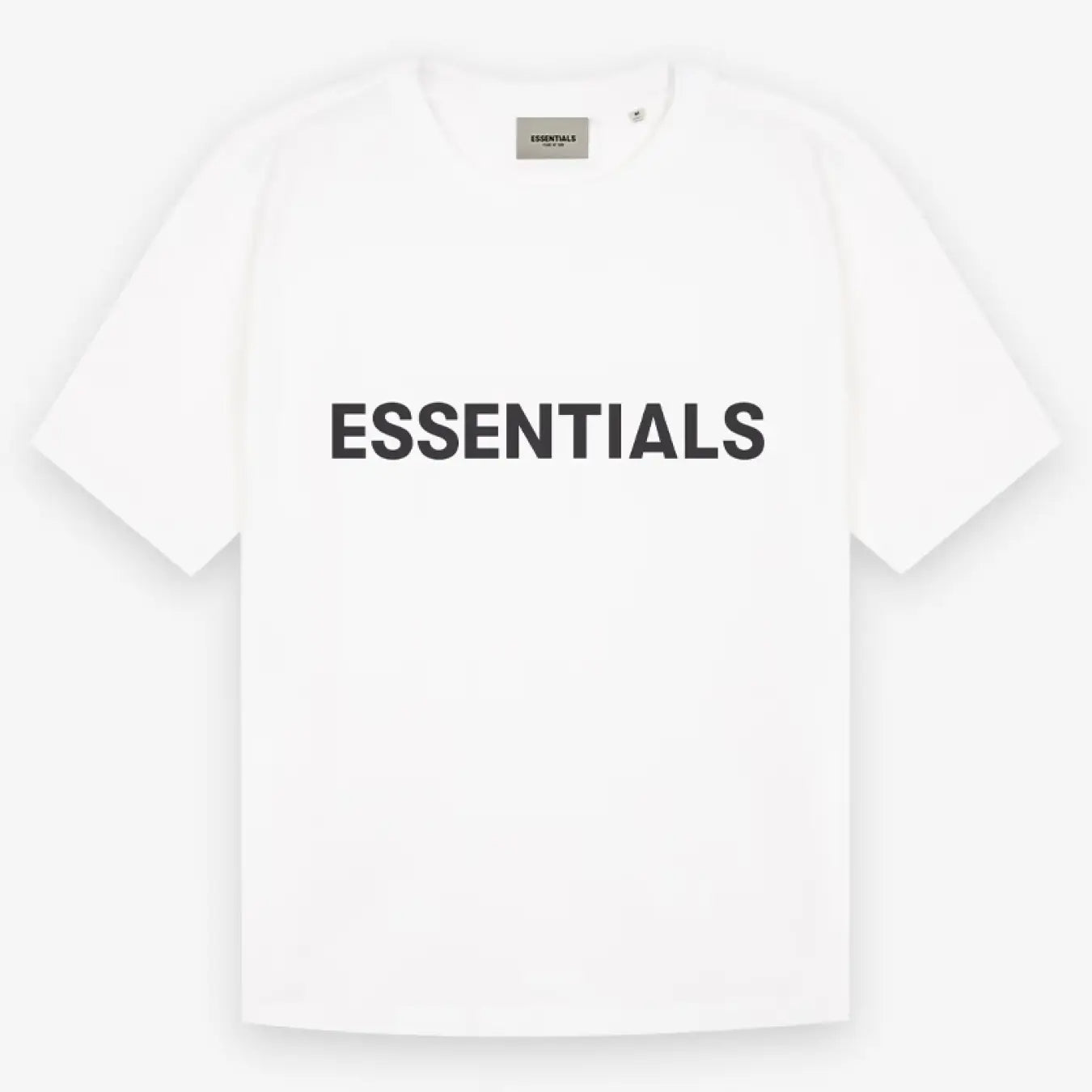 FOG Fear of God 20 Reproduced Short -sleeved Essentials Loose Round Neck T -shirt white