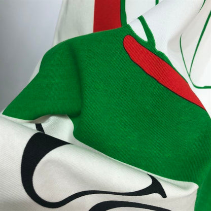 GUCCI COTTON X DORAEMON LOGO PRINT T-SHIRT-IN-WHITE-GGS009