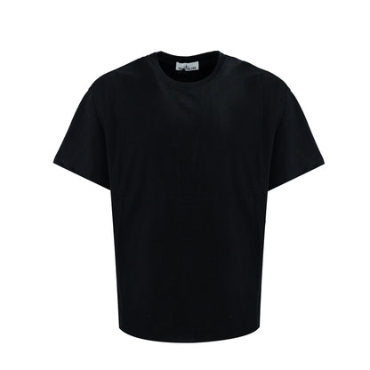 Stone Island Logo Tee With ArmbandIn Black