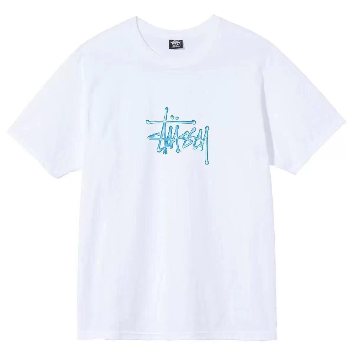 STUSSY COLOR BASE STYLE TEE WHITE