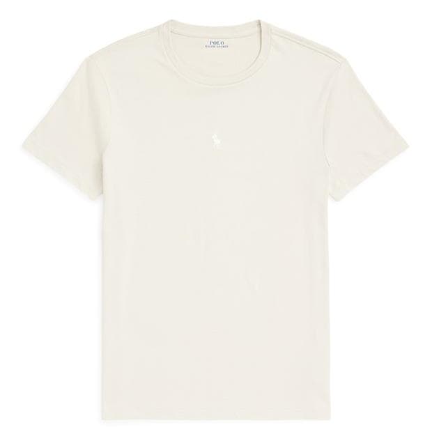 Ralph Lauren Center PP Tee Classic Stone