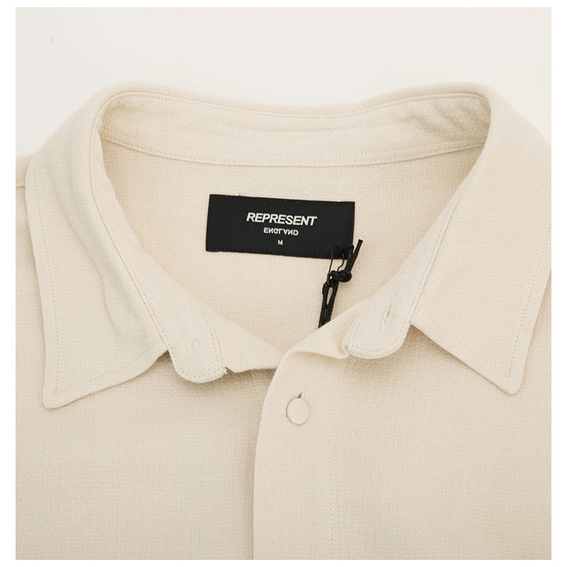REPRESENT BEIGE SHIRT