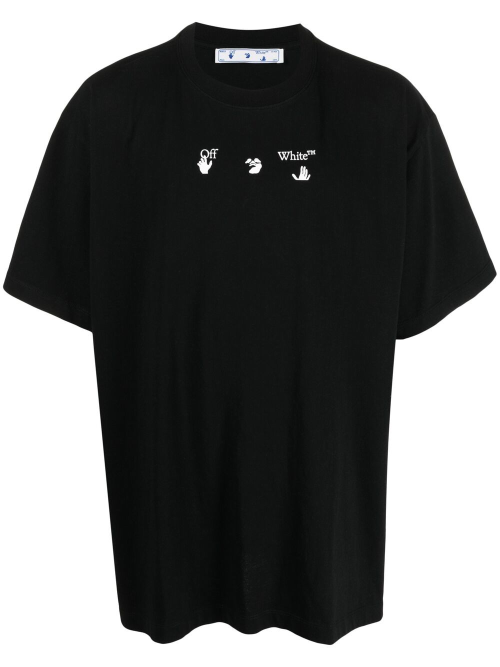 OFF-WHITE RED MARKER OVER T-SHIRT BLACK