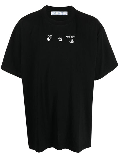 OFF-WHITE RED MARKER OVER T-SHIRT BLACK
