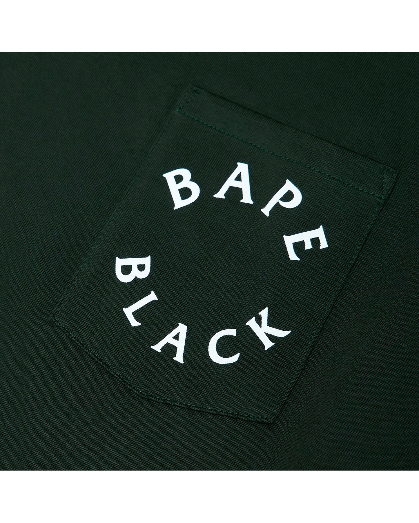 A Bathing Ape Logo print long sleeve tee