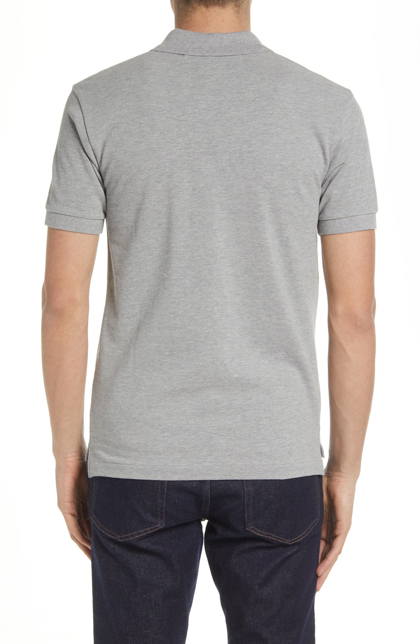 Men's Double Heart Pique Polo