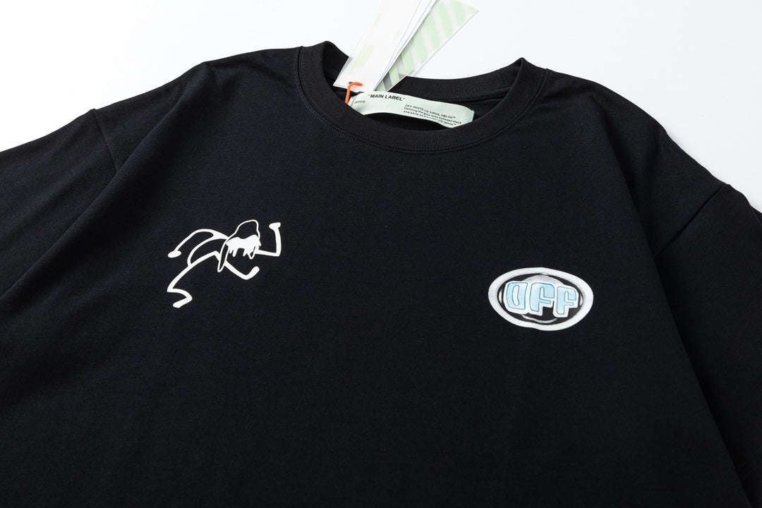Off-White Little Monster Short Sleeve T-Shirt