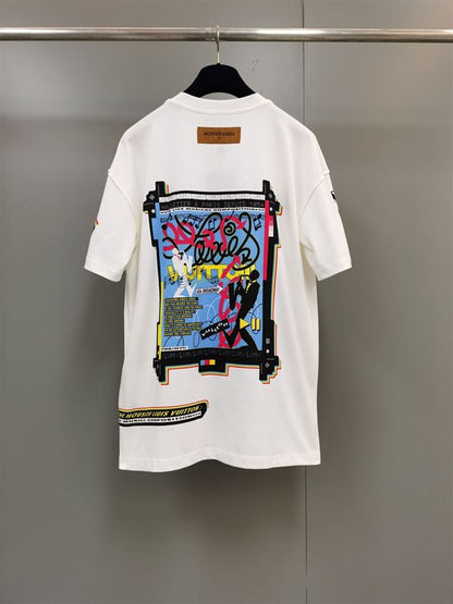 LOUIS VUITTON JAZZ FLYERS SHORT-SLEEVED T-SHIRT – LVTS038