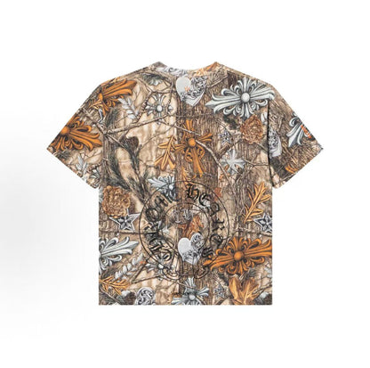 Chrome Hearts Nocta/Nike collaboration print round-neck short-sleeved straight-cut T-shirt for men