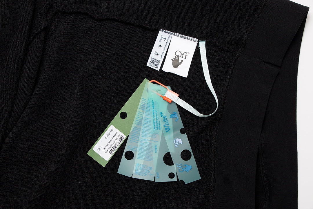 Off-White Hoodie mit Logo-Print