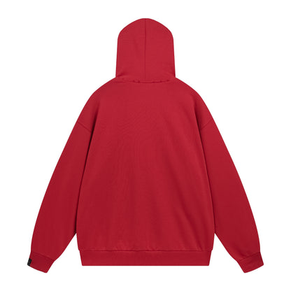 Balenciga logo hoodie BL238071 red