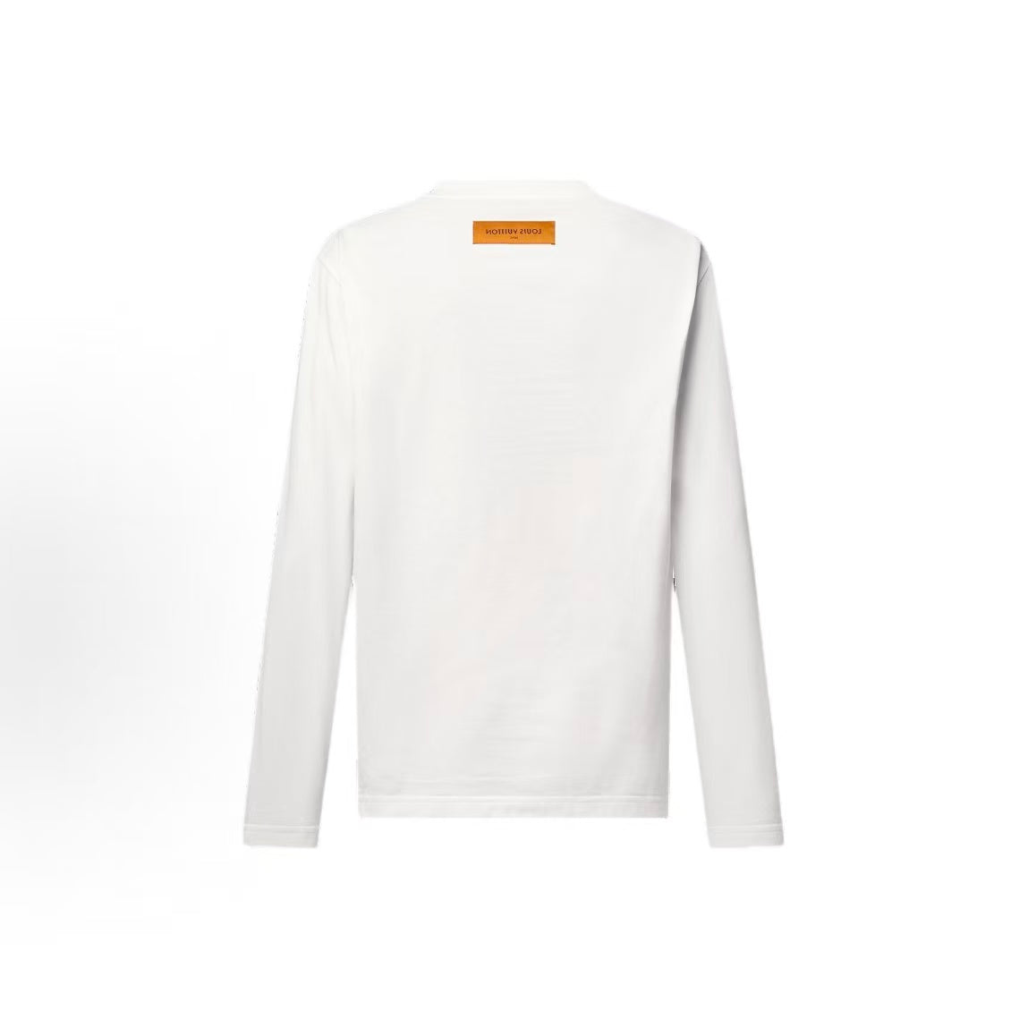 LOUIS VUITTON SS26 Solid Color Round-neck Long-sleeved T-shirt for Men