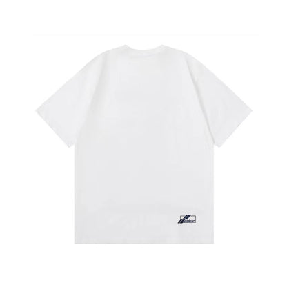 WE11DONE Letter Logo Tee White