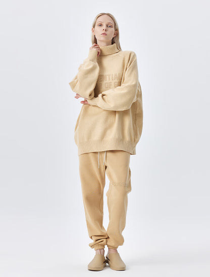 FEAR OF GOD ESSENTIALS 23 double stitch turtleneck sweater