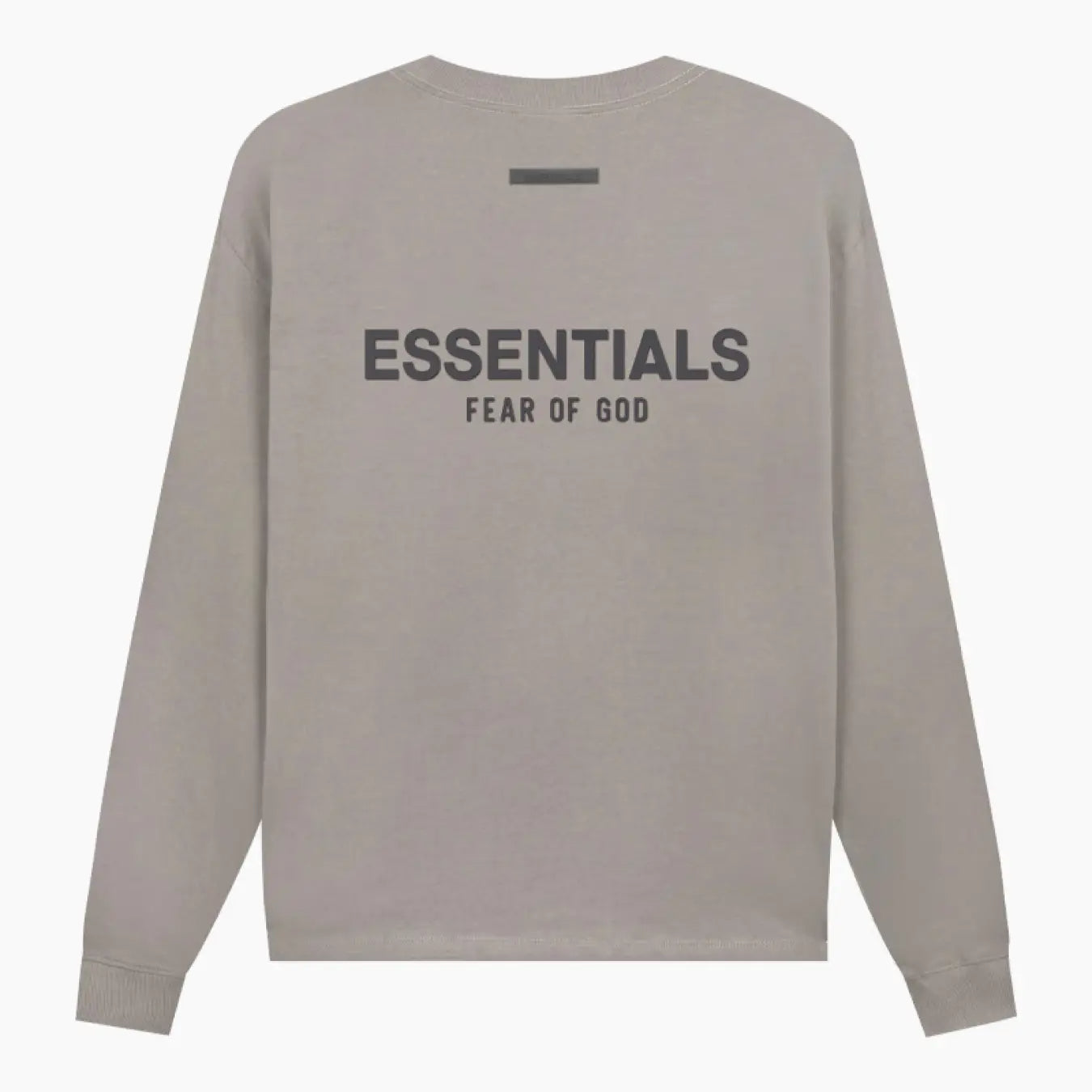 FOG FEAR OF GOD 21 ESSENTIALS Casual Retro Bottoming Shirt Multi-line Long Sleeve taupe