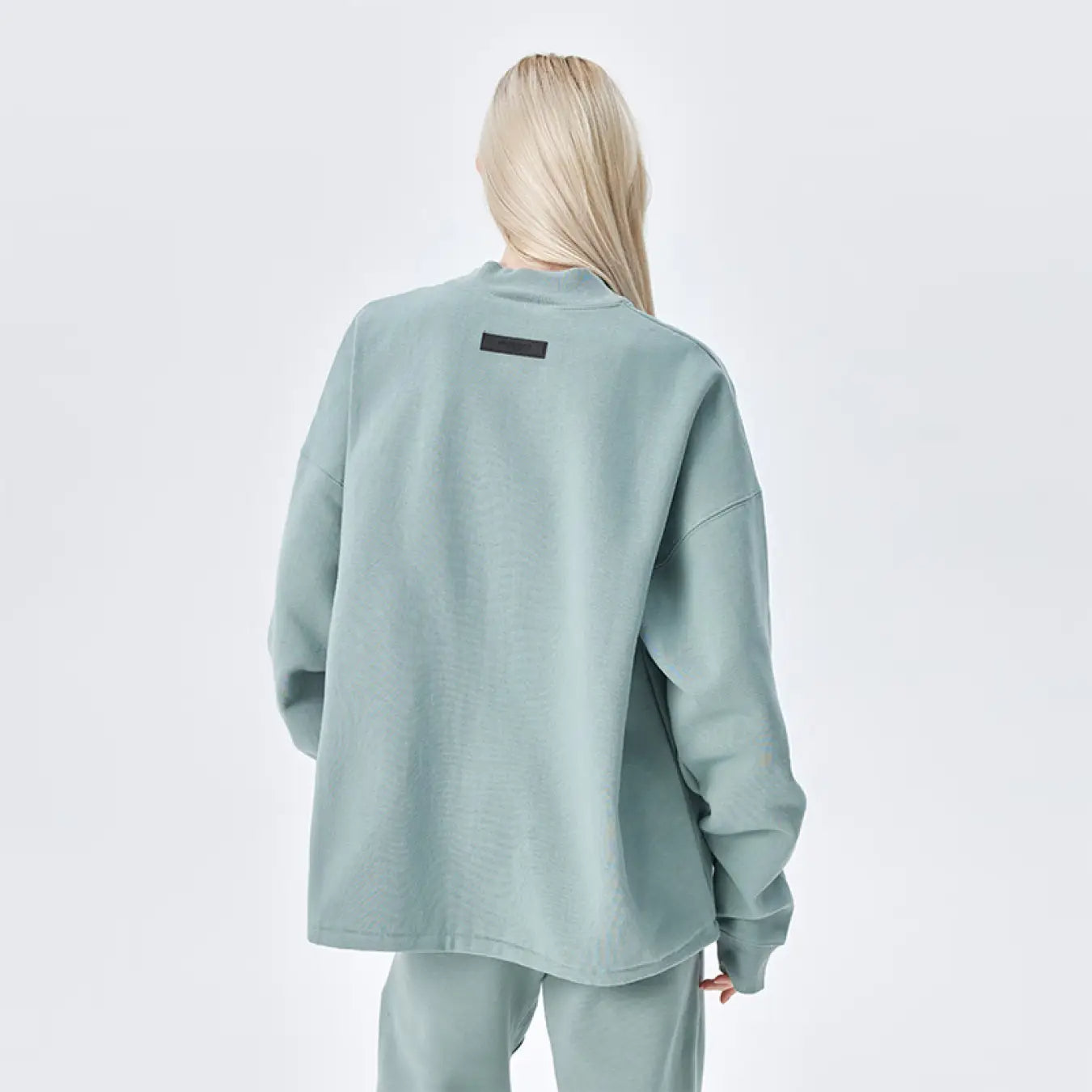 FOG FEAR OF GOD 23 double line hemless round neck sweatshirt ESSENTIALS simple top