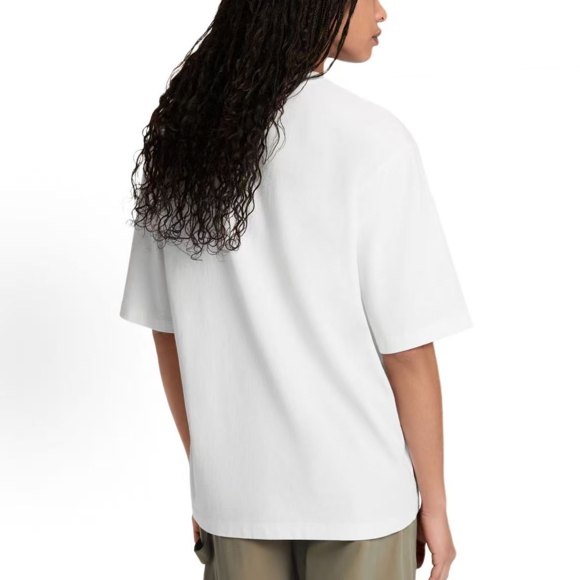 LOUIS VUITTON Trunk print - Floral round-neck pullover picture - Loose short-sleeved canvas flap - Winter 2025 T-shirt - Women's size